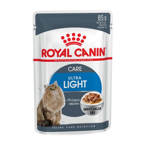غذای پوچ رژیمی گربه بالغ اولترا لایت رویال کنین - ROYAL CANIN