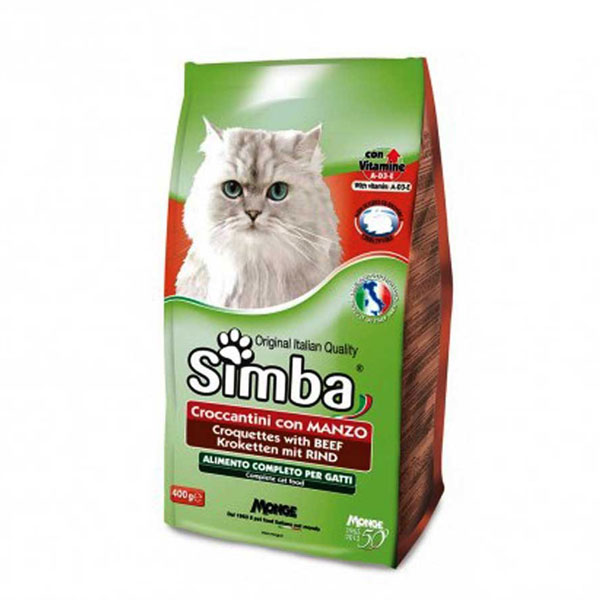 غذای خشک گربه سیمبا