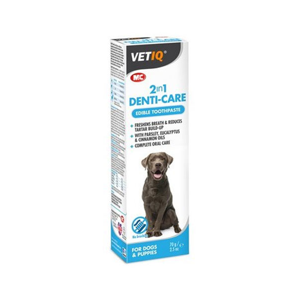 ژل محافظ دندان سگ و گربه 2 در 1 وت آی کیو - VETIQ 2 in 1 Denti Care