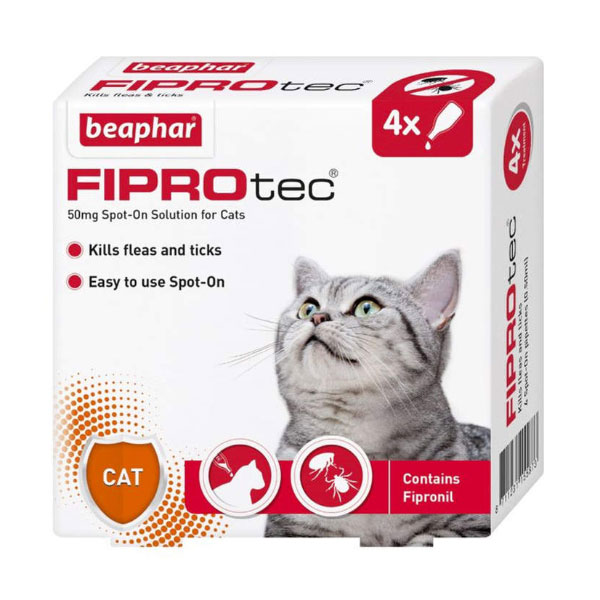 قطره ضد کک و کنه ویژه گربه بیفار - Beaphar FIPROtec for Cats