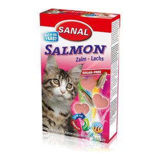 تشویقی با طعم ماهی سالمون سانال – Sanal Salmon